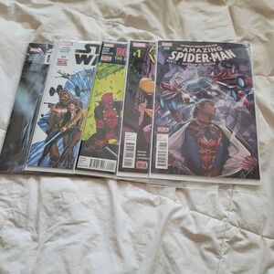 Marvel Comics Lot Of 5 Five Comic Books New In Cover